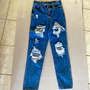 Ripped jeans